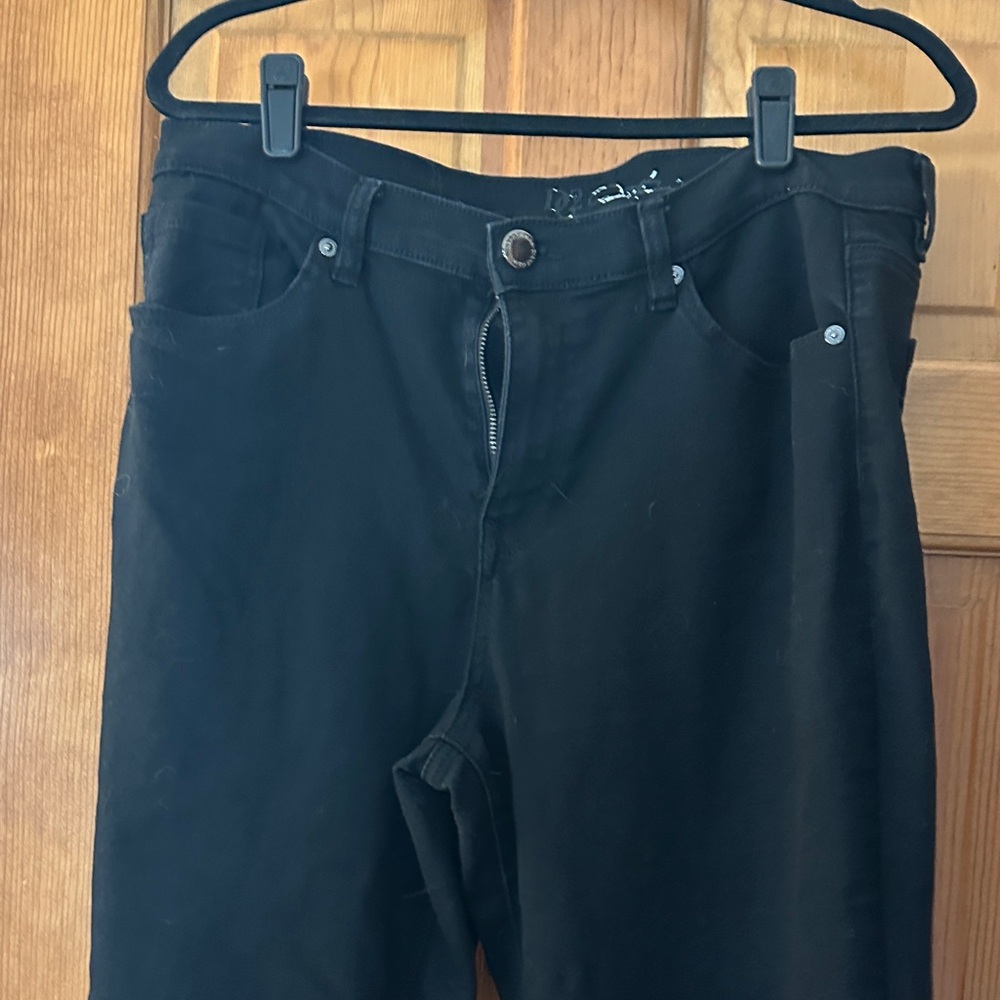 Woman black jeans